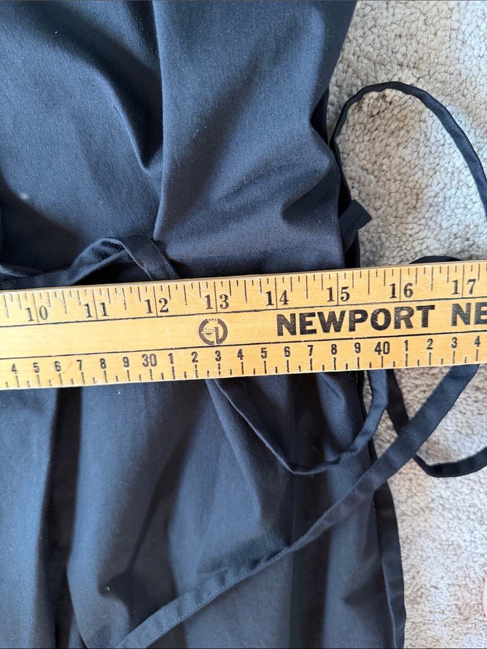 COS Black Wrap-Style Long-Sleeve Jumpsuit size 8 - Picture 8 of 9